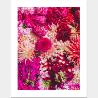 Vibrant Colorful Flowers Posters and Art